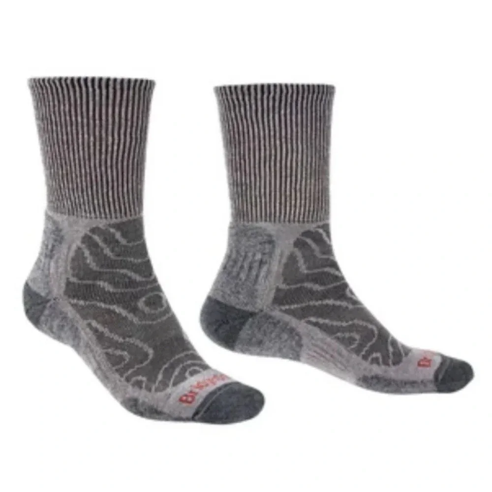 Bridgedale Mens Hike Lightweight Merino Comfort Boot‎ Socks Medium